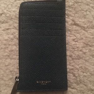 GIVENCHY
Eros Leather Zip Card Case
